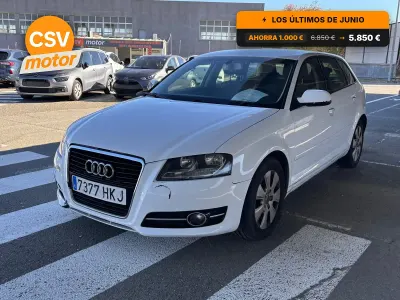 Usado Audi A3 Attraction 125 CV (91 kW) 2012 Blanco Utilitario