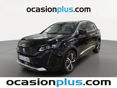 Usado Peugeot 3008 GT 131 CV (96 kW) 2021 Negro SUV