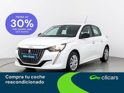 Usado Peugeot 208 Active 100 CV (73 kW) 2022 Blanco Utilitario