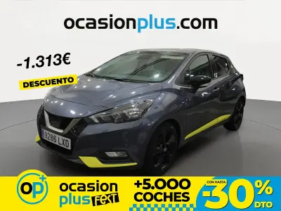 Usado Nissan Micra 92 CV (67 kW) 2022 Gris Utilitario