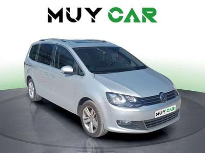 Usado VW Sharan Advance 150 CV (110 kW) 2021 Plateado Monovolumen