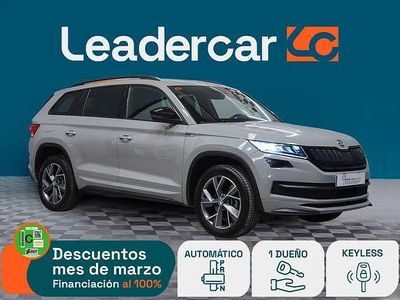 Usado Skoda Kodiaq SportLine 150 CV (110 kW) 2021 Gris / plata SUV