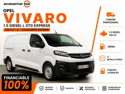 Usado Opel Vivaro 120 CV (88 kW) 2021 Blanco Monovolumen