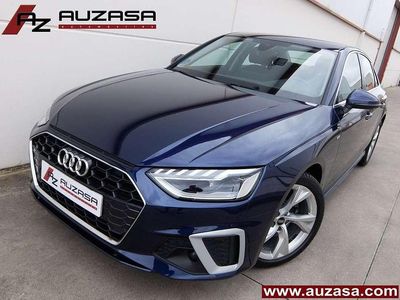 Usado Audi A4 S-Line 163 CV (119 kW) 2021 Azul Berlina