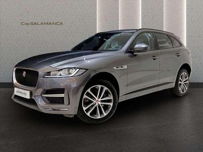 Usado Jaguar F-Pace R-Sport 241 CV (177 kW) 2018 Gris SUV