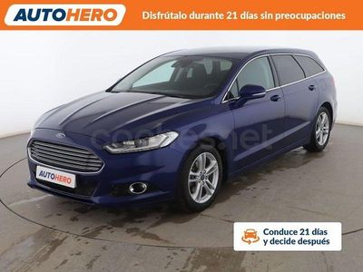 Azul Usado 2018 Ford Mondeo Titanium Berlina | 14.999 € (Precio justo)