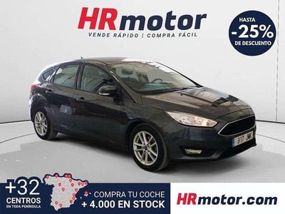 Usado Ford Focus Trend+ 120 CV (88 kW) 2016 Gris Utilitario