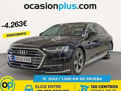 Usado Audi A8L 340 CV (250 kW) 2018 Negro Berlina