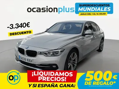 Usado BMW 320 184 CV (135 kW) 2018 Gris Berlina