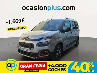 Usado Citroën e-Berlingo PureTech 131 CV (96 kW) 2020 Gris Monovolumen