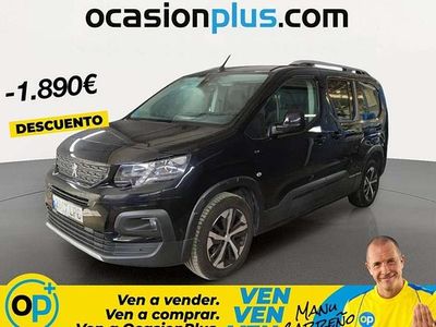 Usado Peugeot Rifter GTi 131 CV (96 kW) 2021 Negro Monovolumen