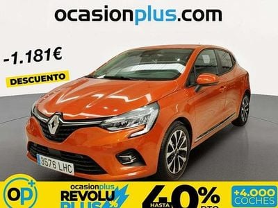 Usado Renault Clio V Intens 72 CV (52 kW) 2020 Naranja Utilitario
