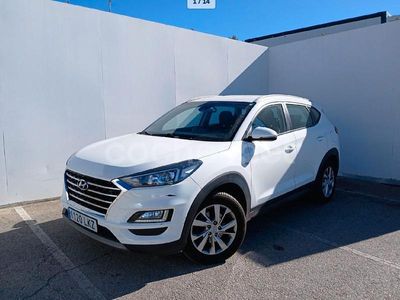 Blanco Usado 2021 Hyundai Tucson SUV | 14.500 € (Precio justo)