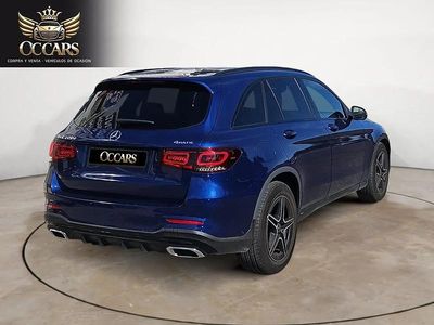 Brugt Mercedes GLC220 194 HK (142 kW) 2020 Blå