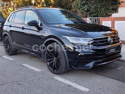 Usado VW Tiguan R-line 150 CV (110 kW) 2021 Negro SUV