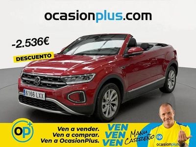 Begagnad VW T-Roc Cabriolet Style 150 HK (110 kW) 2022 Röd Cab