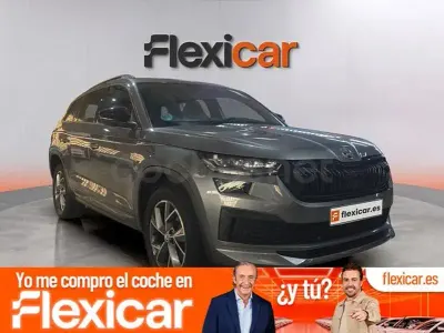 Usado Skoda Kodiaq SportLine 150 CV (110 kW) 2023 Gris / plata SUV