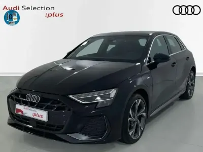 Usado Audi A3 e-tron S-Line 204 CV (150 kW) 2025 Negro Utilitario