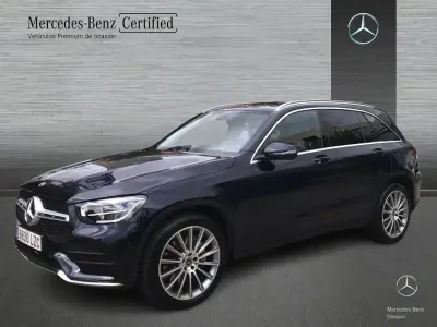Usado Mercedes GLC220 194 CV (142 kW) 2022 Azul cavansita