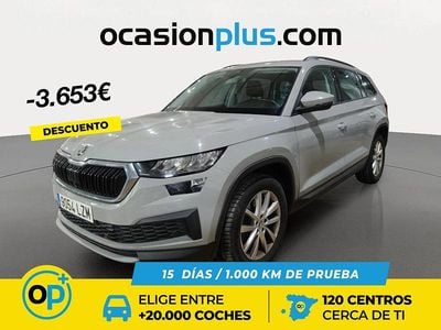 Usado Skoda Kodiaq Ambition 150 CV (110 kW) 2022 Gris / plata SUV
