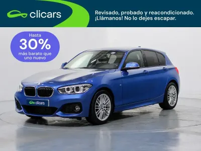 Usado BMW 118 150 CV (110 kW) 2019 Azul Berlina