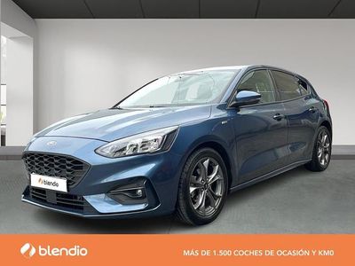 Usado Ford Focus ST-Line 125 CV (91 kW) 2022 Azul Berlina