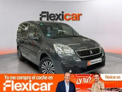 Usado Peugeot Partner Tepee Active 110 CV (80 kW) 2017 Gris Monovolumen