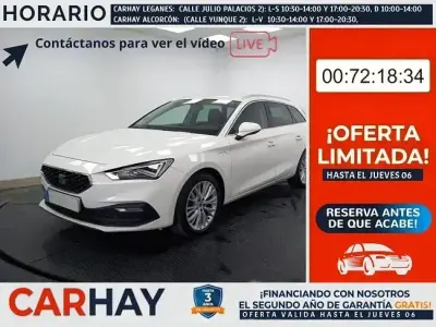 Usado Seat Leon XCELLENCE 204 CV (150 kW) 2021 Blanco Berlina