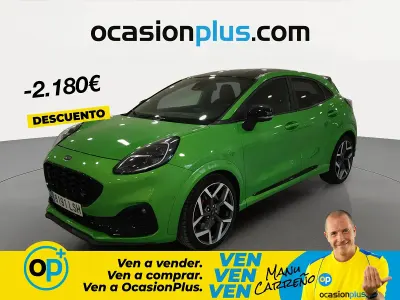 Usado Ford Puma ST 200 CV (147 kW) 2021 Verde SUV