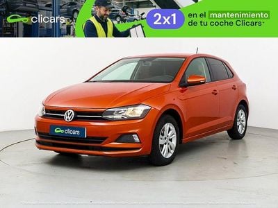 Usado VW Polo Advance 95 CV (69 kW) 2018 Naranja Utilitario
