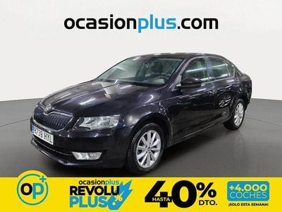 Usado Skoda Octavia Ambition 150 CV (110 kW) 2014 Negro Berlina