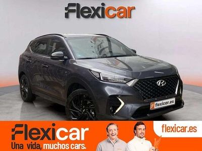 Usado Hyundai Tucson N Line 136 CV (100 kW) 2019 Gris SUV