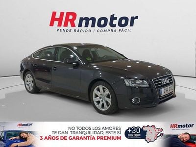 Usado Audi A5 171 CV (125 kW) 2010 Negro Coupe