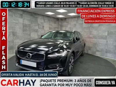 Usado Volvo V90 197 CV (144 kW) 2021 Negro Familiar