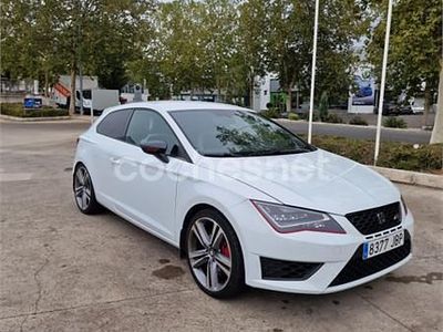 Usado Seat Leon CUPRA 280 CV (205 kW) 2014 Blanco Berlina