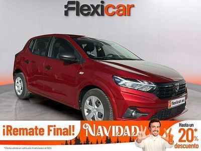 Rojo Usado 2021 Dacia Sandero Acces Utilitario | 10.490 € (Precio justo)