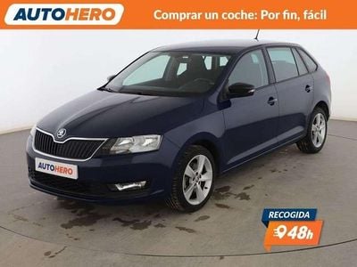 Usado Skoda Rapid 110 CV (80 kW) 2018 Azul Utilitario