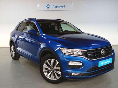 Usado VW T-Roc Advance 110 CV (80 kW) 2021 Azul SUV
