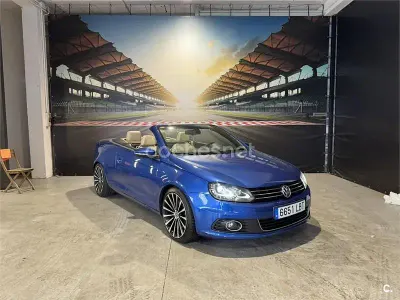 Usado VW Eos Sport 140 CV (102 kW) 2014 Azul Descapotable