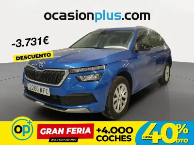 Usado Skoda Kamiq Ambition 95 CV (69 kW) 2023 Azul SUV