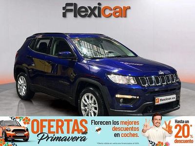 Usado Jeep Compass Longitude 130 CV (95 kW) 2021 Azul SUV