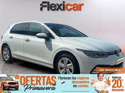 Usado VW Golf VIII Life 110 CV (80 kW) 2021 Blanco Berlina