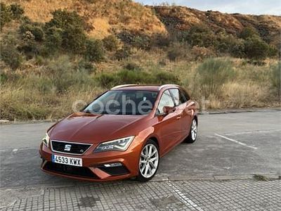 Naranja Usado 2019 Seat Leon ST FR Familiar | 16.999 € (Precio justo)