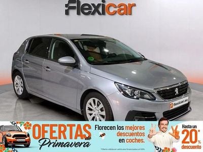 Usado Peugeot 308 Style 130 CV (95 kW) 2020 Gris Berlina