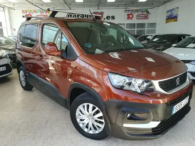 Usado Peugeot Rifter Active 100 CV (73 kW) 2019 Marrón Monovolumen