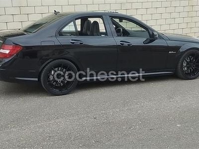 Usado Mercedes C63 AMG AMG 457 CV (336 kW) 2010 Negro Berlina