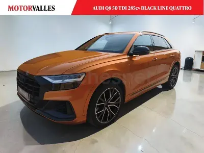 Usado Audi Q8 286 CV (210 kW) 2021 Naranja SUV