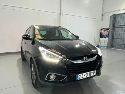 Usado Hyundai ix35 136 CV (100 kW) 2014 Negro SUV