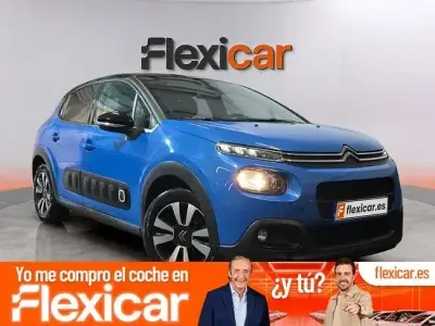 Usado Citroën C3 Feel 110 CV (80 kW) 2019 Azul Utilitario
