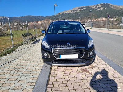 Negro Usado 2015 Peugeot 3008 Berlina | 10.500 € (Un poco caro)